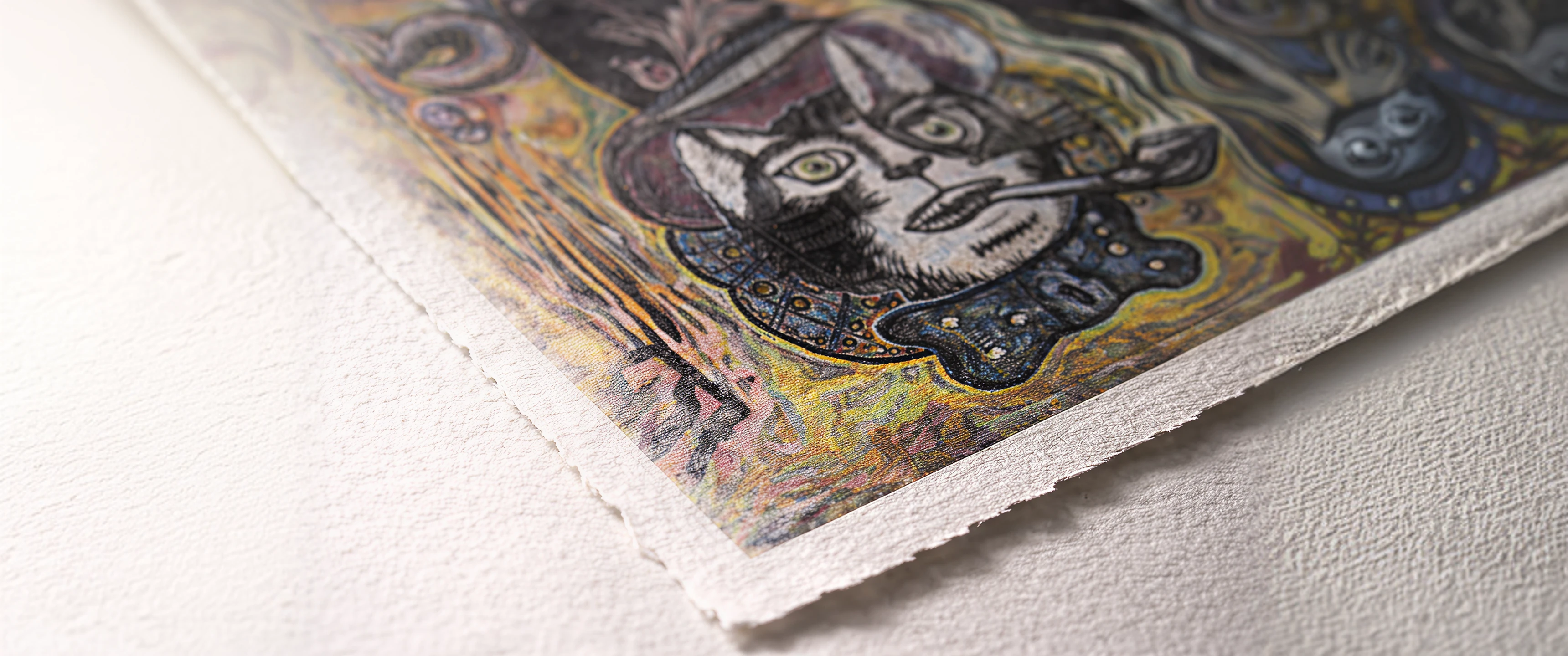Limited edition prints — archival paper texture, Leo Hydra Studio