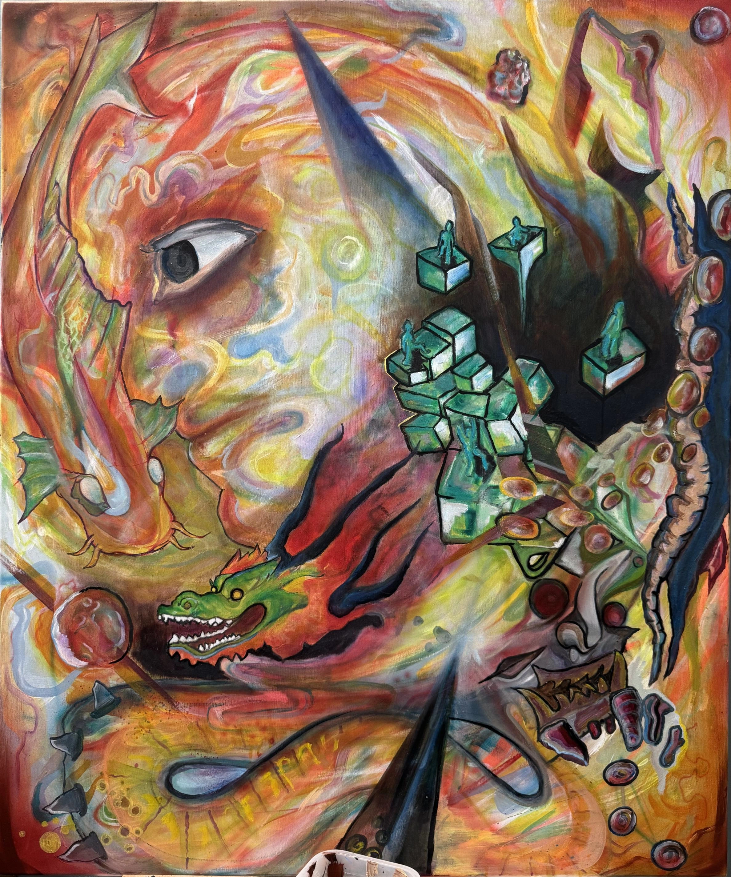 Dragon — original artwork by Leo Hydra Studio
