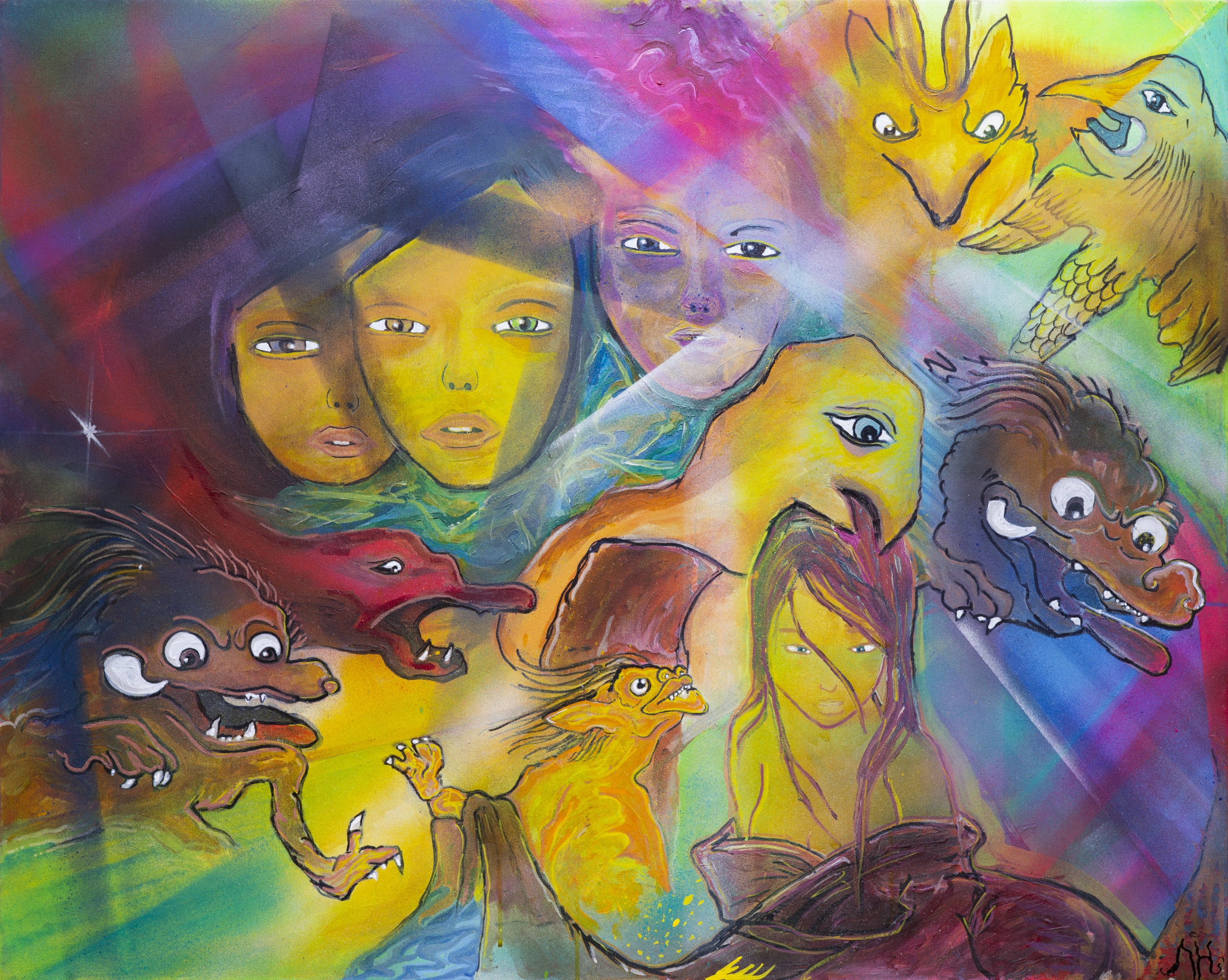 Fairytales — original artwork by Leo Hydra Studio