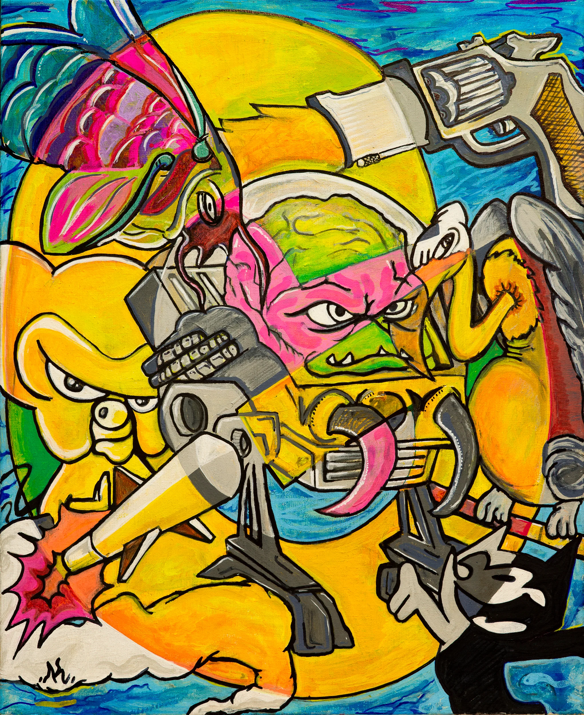 The G — original artwork by Leo Hydra Studio