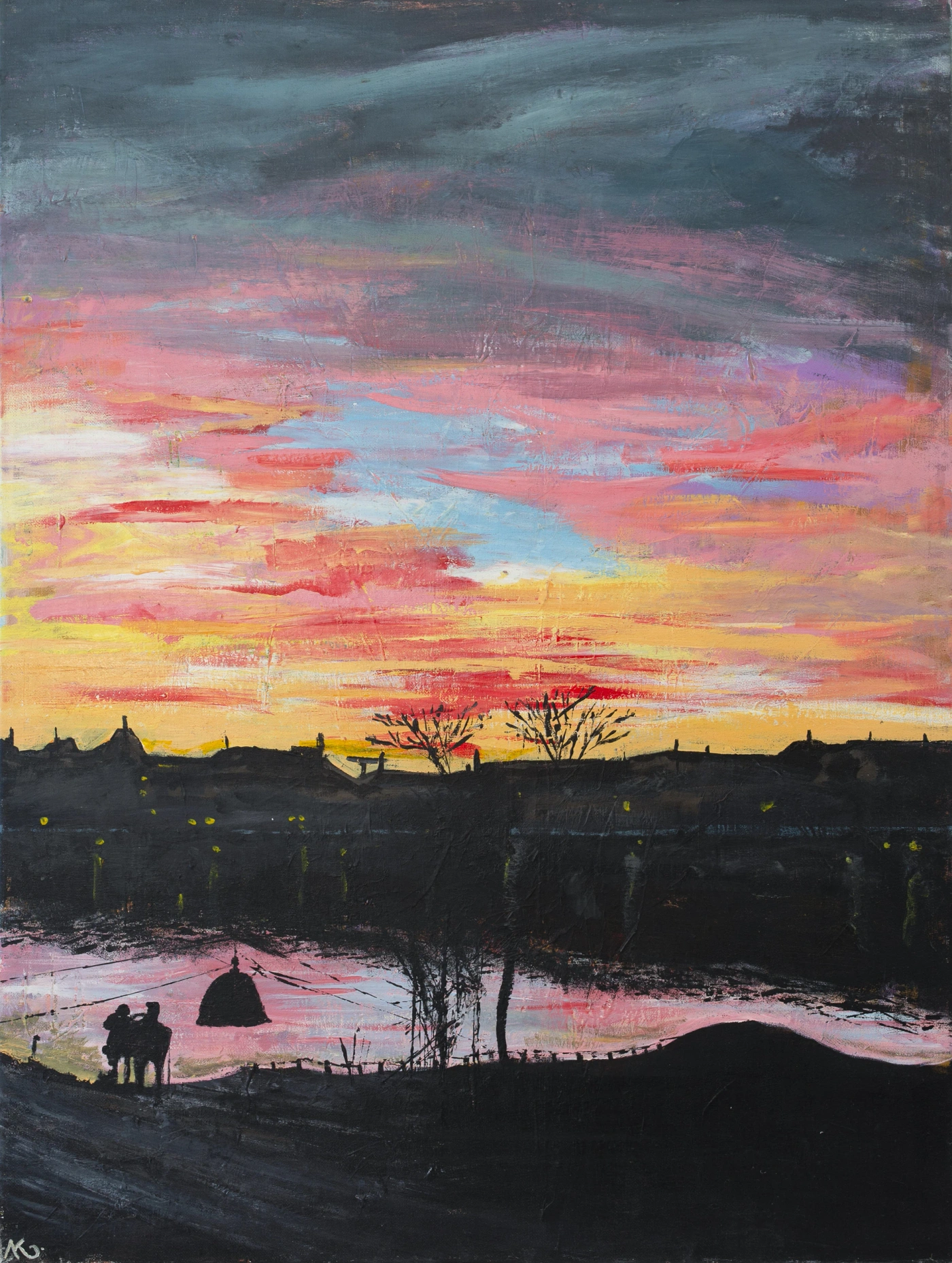 Peblinge Lake — limited edition print by Leo Hydra Studio